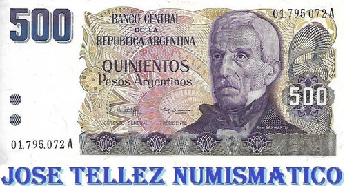 Bottero 2626 $ 500 Pesos Argentinos Fil 3a Ex- Palermo 0