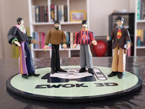 Ewok 3D Muñecos Beatles Yellow Submarine 1