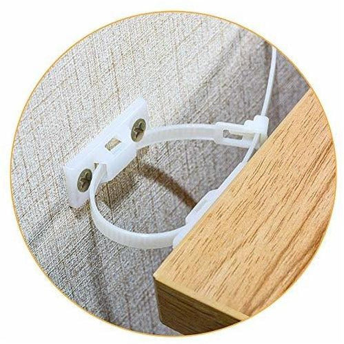 Cranach High Quality Furniture Straps (Pack of 10) Wall Anchors for Safety 0