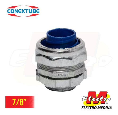 Conextube Aluminum Connector 7/8 T/tuflex Connectube Electro Medina 0