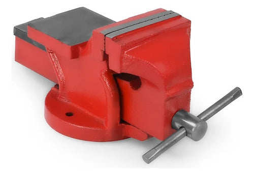 Omaha Fixed Base Bench Vise with Anvil 5 Inch 125mm 0