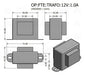 Trafo Fe-si 12vac 1000ma 1a Fuente-p 2