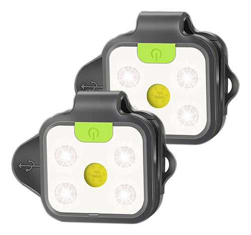 Yls Running Lights, 2 LED Running Light Pack for Runners 0