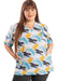 Presente Medical Printed Jacket Women Plus Sizes Promo! 0