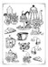 LaminasDecoupage #47 - Pan Café Té - Transfer Sheet A3 - Tea Coffee 0