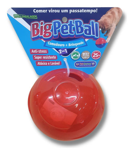 Pet Games Big Pet Ball - Comedouro Lento Para Cachorro Tam G 0