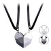 Magnetic Heart Couples Magnetic Necklace Love Jewelry Set Men Women Gift 1
