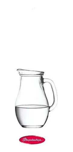 Pasabahce Bistro Glass Pitcher 250 CC - Perfect for Water, Juices, and Beverages! 1