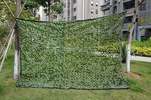 Red De Camuflaje/ Sombra  2x8m Verde Camo 5