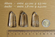 Natural Quartz Crystal Points with Flat Base - Tameana - Height 4.5 Cms 3