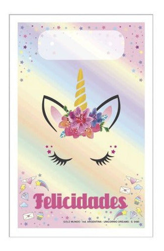 Cotillón Mr. Sol Suaréz Unicorn Dreams Candy Bags X10 Official Product 0