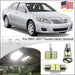 Toyota 13pcs LED Interior Lights Kit White for 2007-2011 Camry 1