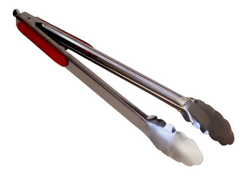 BBQ Grill Long Cooking Tongs 0