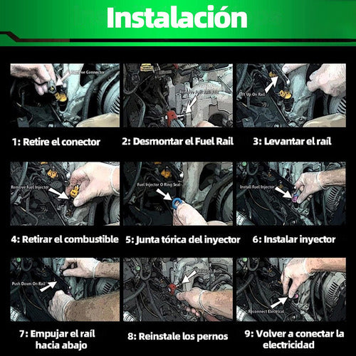 Para 4pcs Injetores De Combustível Para Mini Cooper 5