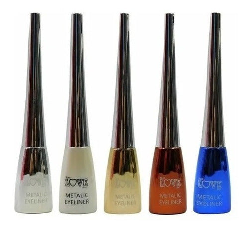 Tejar Metallic Liquid Eyeliner - Original Colors 0