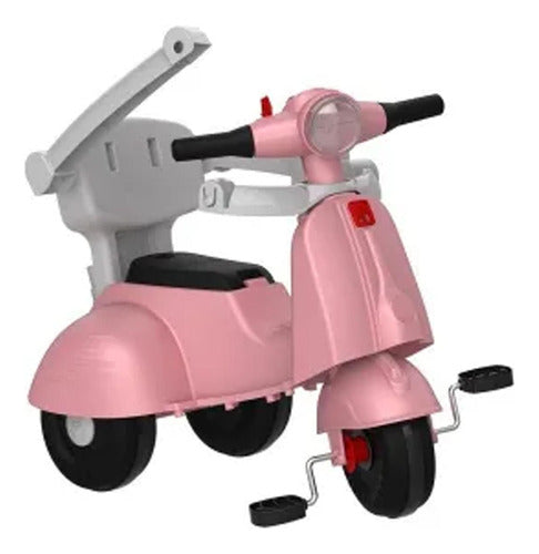 Triciclo De Passeio Banderetta Rosa Com Pedal Bandeirante 3