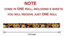 Wrapaholic Day of the Dead Skull Design Wrapping Paper 1