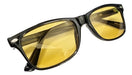 Night Driver Wayfarer Style Yellow Lenses Anti-Glare Glasses 21 5