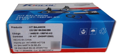 KIGCOL Juego De Balancines Inferiores Zanella Rx150 Premium Antares 4