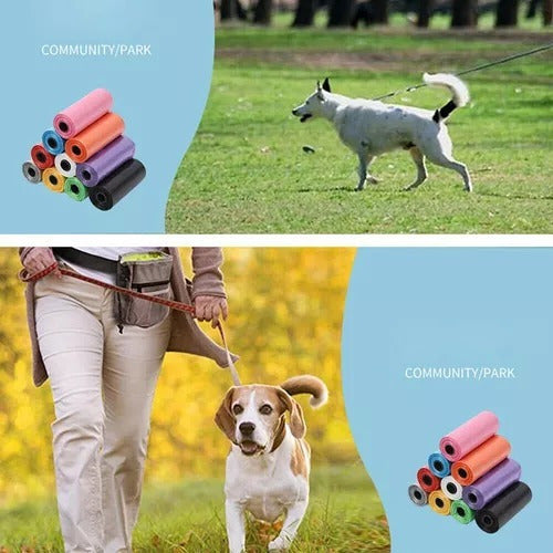 Fashion Pack of 3 Dog Poop Bags for Pet Bag Holders 2