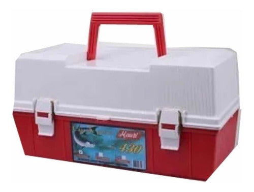 Mauri Fishing Box 430 L 2 Trays - 43x21x22cm 1