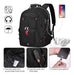 Nubily Waterproof 17 Inch Laptop Backpack 2