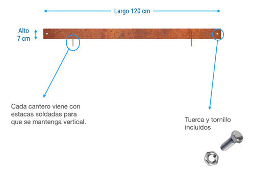 Fleje De Chapa 120x7 Cm En 1,2 Mm Espesor Sin Pintar 4