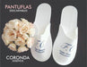 CORonda 50 Disposable Spa Slippers Printed 1