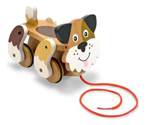 Melissa & Doug: Juguete De Arrastre: Cachorro Juguetón . 5