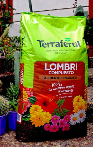 Humus De Lombriz  X 10 Lts  - Jardin Urbano Shop 1