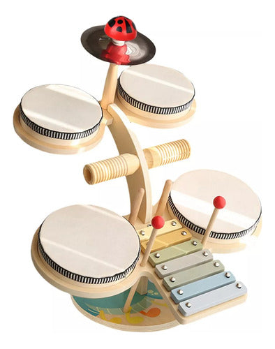 Conjunto De Bateria De Xilofone, Kits De Música Pré-escolar, 0