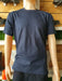 GPI Solid Blue Cotton Work T-Shirt Round Neck Size L 2