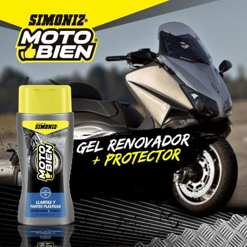 Renovador Protector De Neumaticos Gel Simoniz 1