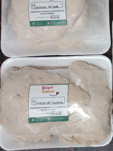 Milanesas De Peceto Y Suprema 6kg Buen Sabor 4