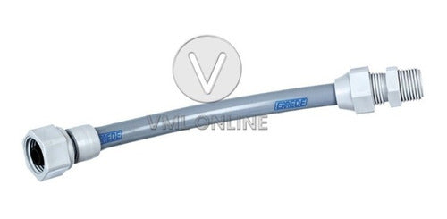 VML Flexible Manguera De Pvc Regulable Para Agua De 1/2 X 40cm 0