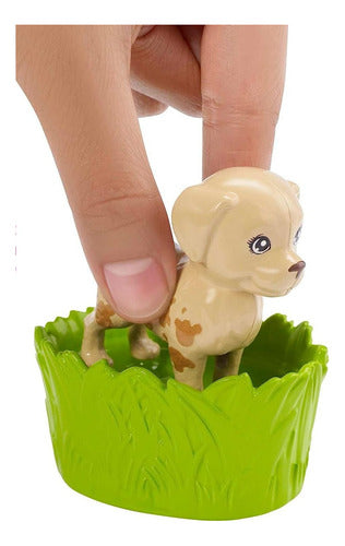 Barbie Pet Care Care and Bathe Animal Friends New 7