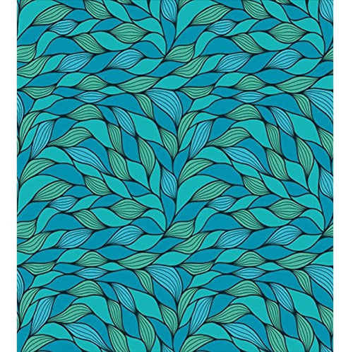 Juego De Funda De Edredón Verde Azulado De Ambesonne, Diseño 1