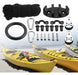 Isure Marine Kayak Anchor Trolley Kit for Canoe 5