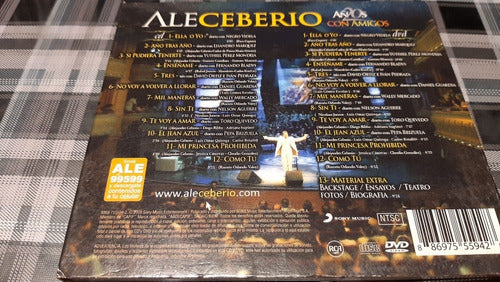 Ale Ceberio - 20 Años Con Amigos - Cd/dvd  Original Impecabl 2