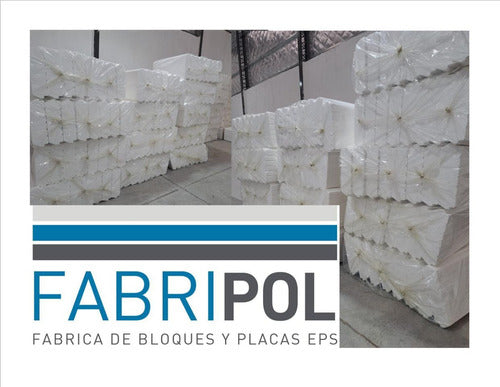 FABRIPOL Ladrillo Bloque De Telgopor Econ 10x40x100cm Para Techolosa 1