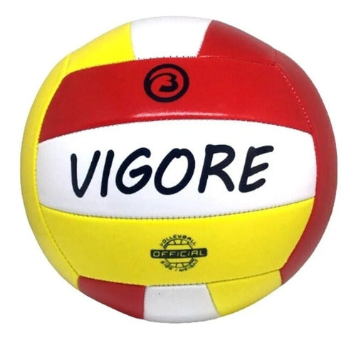 Pelota Volleyball Cocida Cuero Sintetico Inflada Volley 3