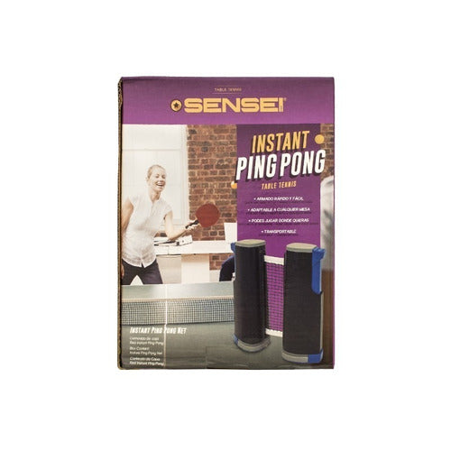 Sensei Instant Ping Pong Table Tennis Net - Ideal for Any Table - Nylon Material 1