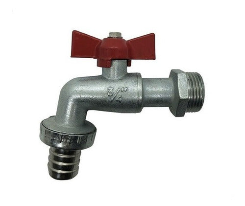 TG PLAS 3/4 Inch Metal Spherical Tap for Hose 0