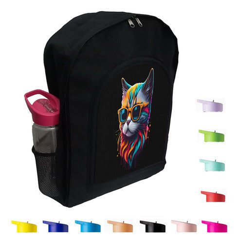 Cat Backpack Kit with Bottle B158 0