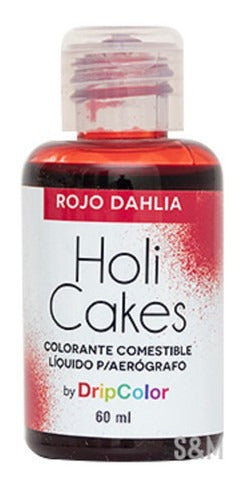 DripColor Dahlia Red Liquid Food Colorant 0