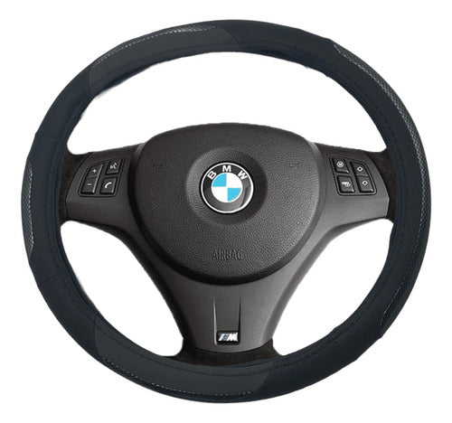 Makif Eco Leather Sports Steering Wheel Cover - Various Colors Pro 0