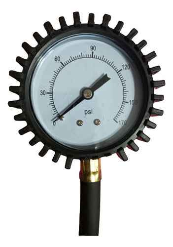 Kitana Air Pressure Gauge for Motorcycle, Car, and Truck 170lbs 2