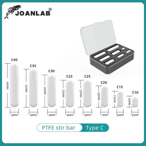 Joanlab Pack of 8 Magnetic Stirring Bars 1