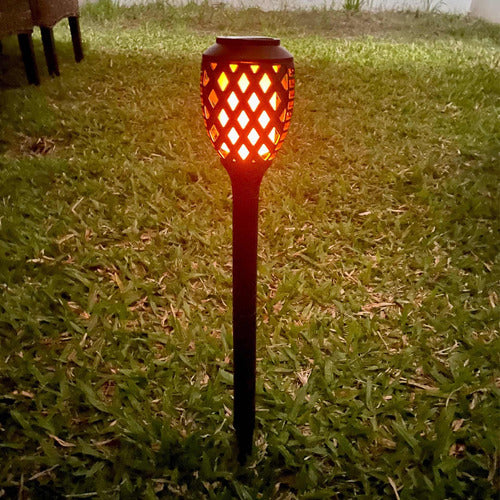 Pushkar Tienda Solar Stake 65cm Zen Garden LED Light Solar Charge 1