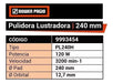 Dowen Pagio Pulidora Lustradora Orbital 240mm 120w 9993454 1